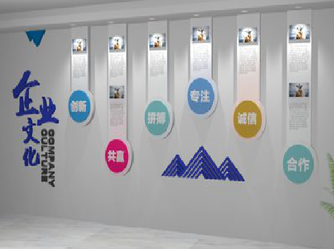 大悟企业文化墙需要传递什么办公文化？